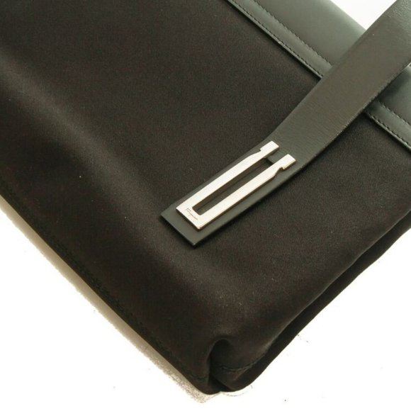 Authentic Salvatore Ferragamo Nylon black shoulder bag - Picture 9 of 12